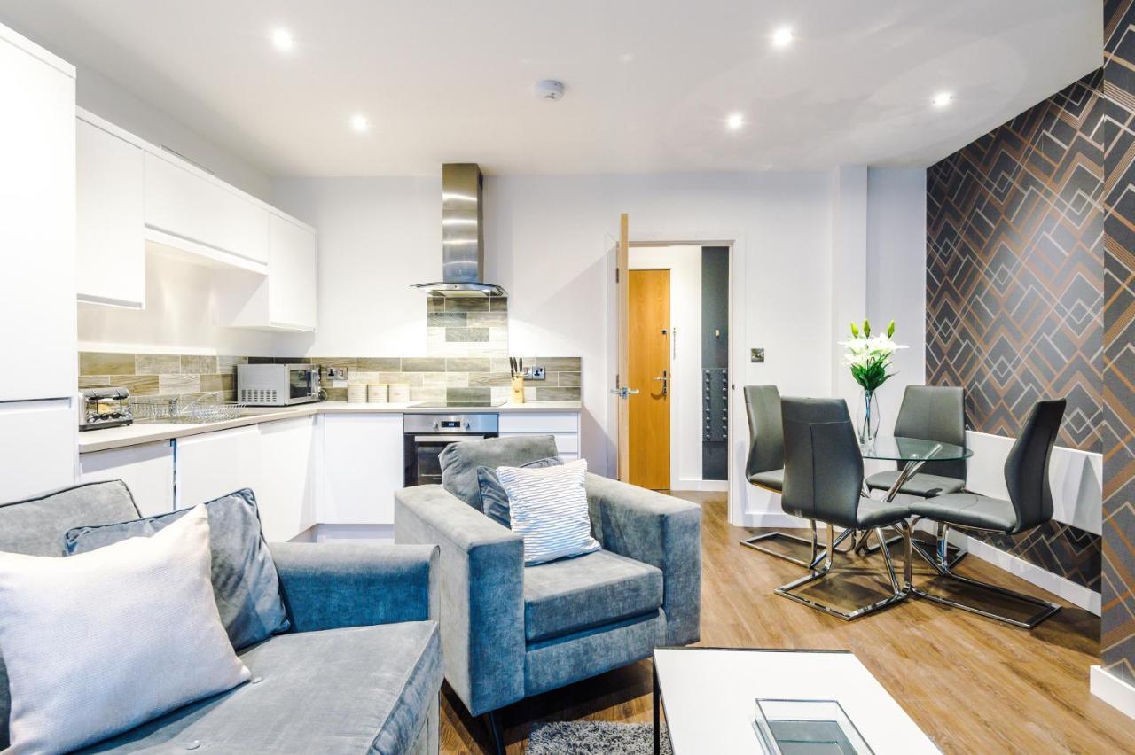 The Popworks 2 Bedroom Apartment - Mcr Dens แมนเชสเตอร์ ภายนอก รูปภาพ