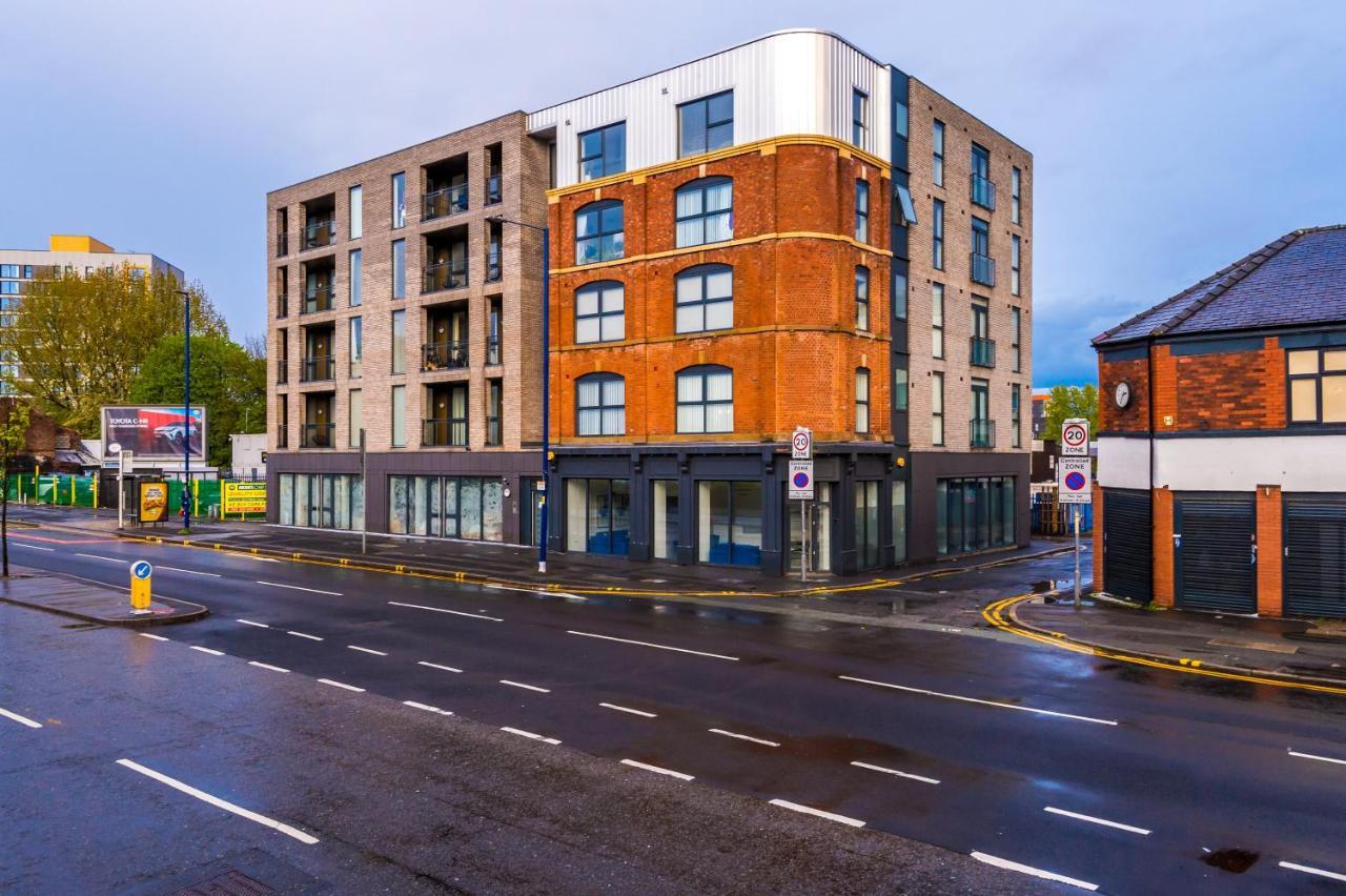 The Popworks 2 Bedroom Apartment - Mcr Dens แมนเชสเตอร์ ภายนอก รูปภาพ