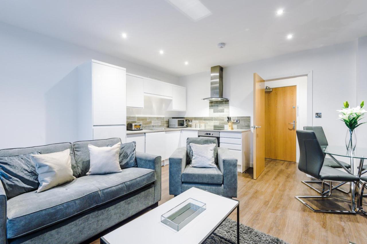 The Popworks 2 Bedroom Apartment - Mcr Dens แมนเชสเตอร์ ภายนอก รูปภาพ