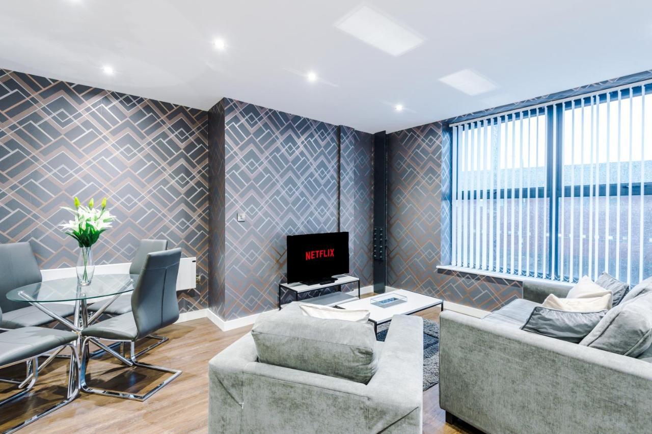 The Popworks 2 Bedroom Apartment - Mcr Dens แมนเชสเตอร์ ภายนอก รูปภาพ