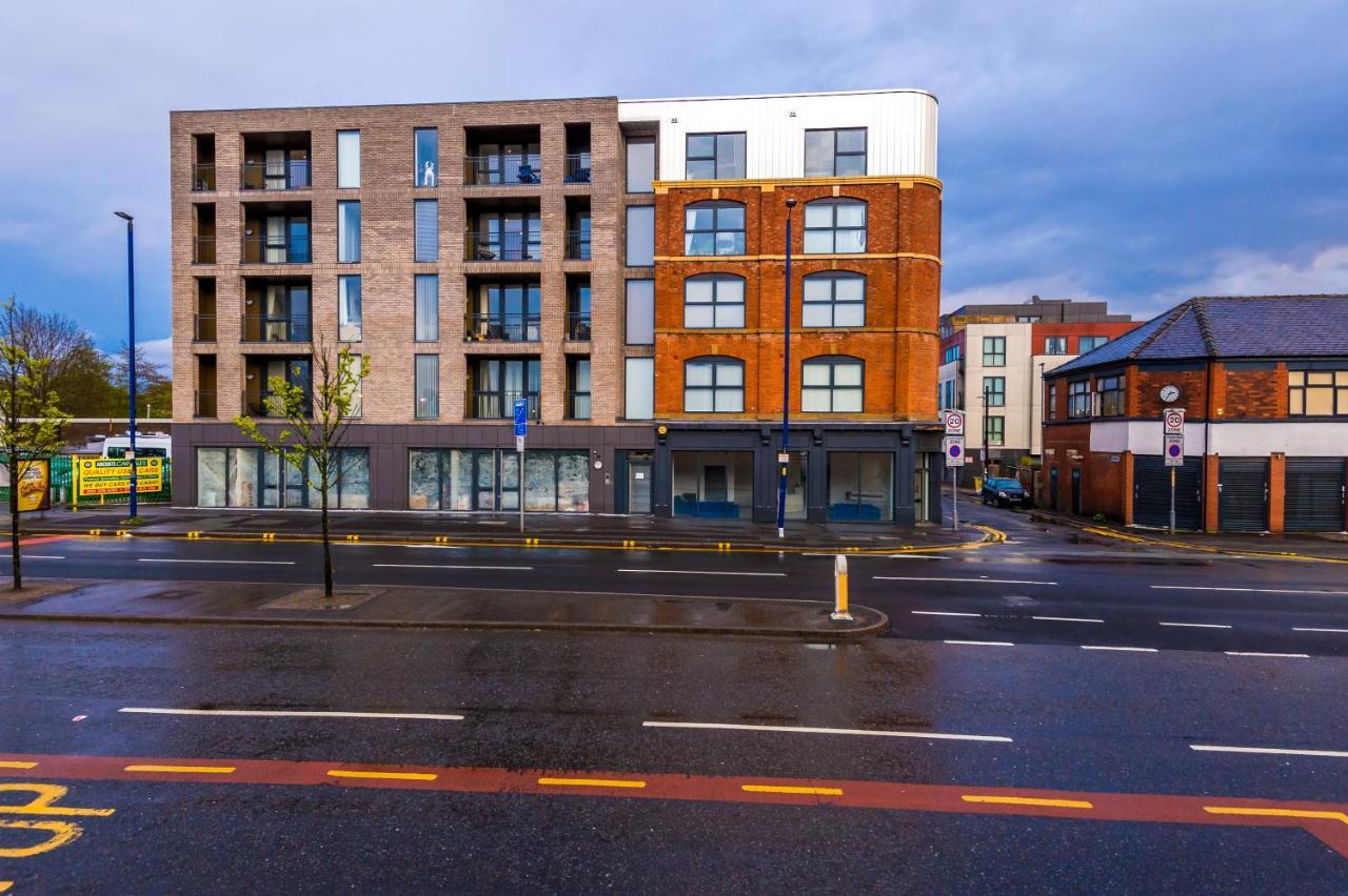The Popworks 2 Bedroom Apartment - Mcr Dens แมนเชสเตอร์ ภายนอก รูปภาพ